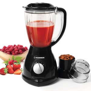 Hommer 400 Watt Super Fruit Blender and Grinder with 2 Speeds Control - Image 3