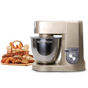 ⁦Hommer 1500 Watt Stand Mixer with Metal Gear Motor and 6.7 Liters Stainless Steel Bowl⁩ - الصورة ⁦3⁩