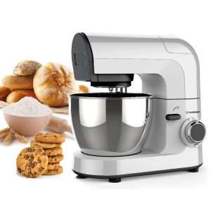 ⁦Hommer 1000 Watt Metal Gear Stand Mixer with a 4.5 Liters Stainlees Steel Bowl and Powerful Whipping⁩ - الصورة ⁦3⁩