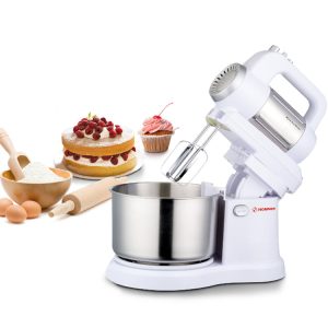 Hommer 400 Watt Hand Mixer with 2.8 Stainless Steel Bowl and 5 Speed Controls - Image 3