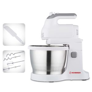 ⁦Hommer 400 Watt Hand Mixer with 3.5 Liters Bowl⁩ - الصورة ⁦3⁩