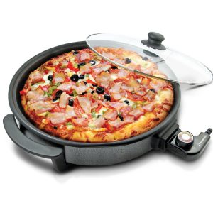 Hommer 1500 Watt Large Pizza Maker with Light Indicator - Image 3