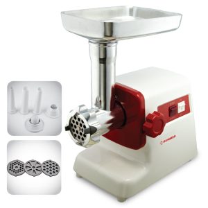 ⁦Hommer 1000 Watts Meat Grinder with 3 Stainless Steel Cutting Discs⁩ - الصورة ⁦3⁩