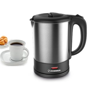 Hommer, Stainless Steel Electric Kettle, 1.7 Liters, 2200 Watts, 011.018.026 - Image 3