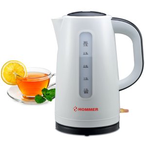 Hommer, Electric Kettle, Plastic, 3 Liters, 2200 Watt, 011.018.037 - Image 3