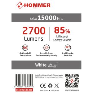 Hommer 30 Watt LED Bulb - Image 3