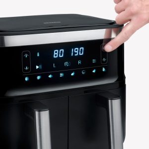 Severin 2453 Air Fryer, 2 Baskets, 8L - Image 5
