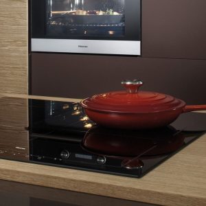 ⁦Hisense, Built-in Electric Ceramic Glass Hob, 4 Burners, 60cm, Black, HHU60CEEC⁩ - الصورة ⁦6⁩