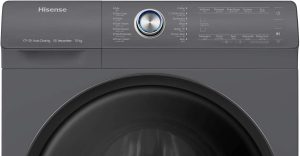Hisense Fully Automatic Front Load Washing Machine, 10 kg, Grey - WFER1014VAT - Image 4