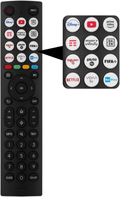 Hisense, TV Screen, 58 Inches, Smart, 60 Hertz, Built-in Receiver, VIDAA Operating System, 58A6K - Image 5