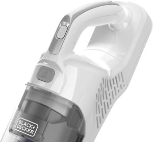 ⁦Black & Decker 14V Cordless Rechargeable Vacuum Cleaner, 650ml, White - BHFEA420J-GB⁩ - الصورة ⁦4⁩