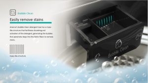 Hisense, Top Load Washing Machine, 8kg, Titanium Gray, WTJA802T - Image 3