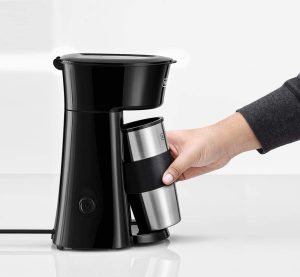 Black & Decker Portable Coffee Maker, 650W, 360ml, Black - DCT10-B5 - Image 4