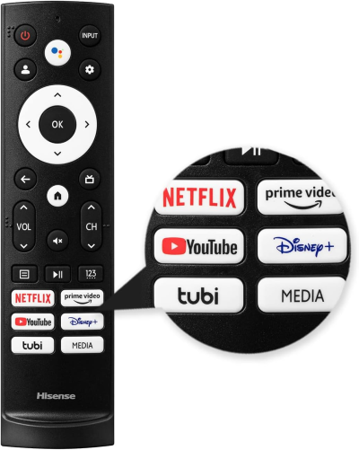 ⁦Hisense, Mini-TV Screen, 55 Inches, 120 Hertz, 4K with Built-in Receiver, 55U8H⁩ - الصورة ⁦4⁩