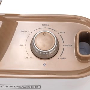 ⁦Black & Decker 2400W Vertical Steam Iron, 1.5L, White - GST2400-B5⁩ - الصورة ⁦3⁩