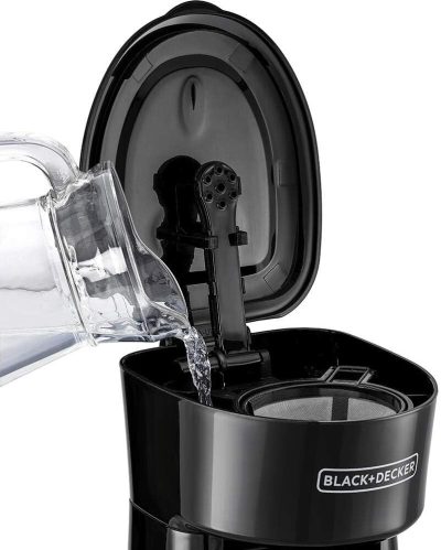 Black & Decker Portable Coffee Maker, 650W, 360ml, Black - DCT10-B5 - Image 3