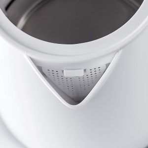 ⁦Black & Decker Plastic Electric Kettle, 1850 Watt, 1.7 Liter, White - JC70-B5⁩ - الصورة ⁦3⁩