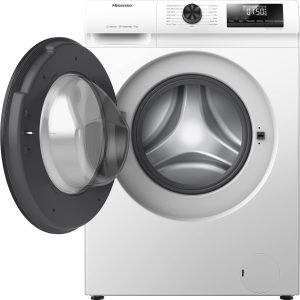 Hisense, Front Load Steam Washing Machine, 9kg, White, WFQP9014EVMT - Image 9