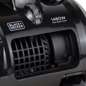 ⁦Black & Decker 1480W Bagless Cylinder Vacuum Cleaner, 2L, Black - VM1480-B5⁩ - الصورة ⁦5⁩