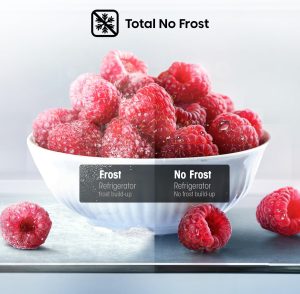 ⁦Hisense No Frost Refrigerator, 2 Doors, 725 Liters, Silver - RT725N4ASU⁩ - الصورة ⁦6⁩