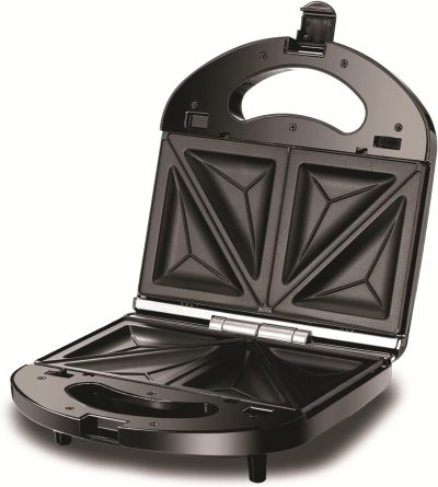 Black & Decker 2-Slice Non-Stick Sandwich Maker, 780W, Black - TS2120-B5 - Image 4