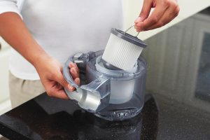 ⁦Black & Decker 14.4V Cordless Handheld Vacuum Cleaner, 560ml, Grey - PD1420LP-GB⁩ - الصورة ⁦12⁩