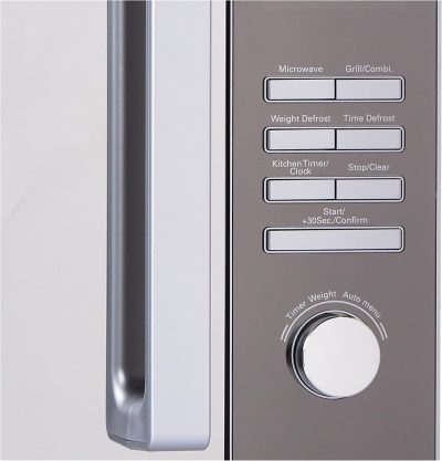 Black & Decker 900W Digital Microwave with Grill, 30L, Silver - MZ30PGSS-B5 - Image 4