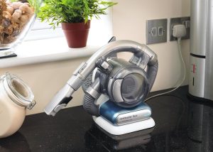 ⁦Black & Decker 14.4V Cordless Handheld Vacuum Cleaner, 560ml, Grey - PD1420LP-GB⁩ - الصورة ⁦9⁩