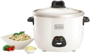 ⁦Black & Decker, Rice Cooker,1.8 Liters, White, RC1850-B5⁩ - الصورة ⁦3⁩