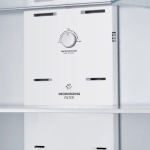 ⁦Hisense Inverter Refrigerator, 2 Doors, 24 Feet, White - RT599N4AWU⁩ - الصورة ⁦3⁩
