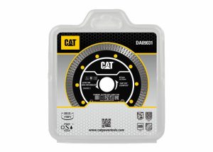 قرص قطع ماسي توربو كاتربيلر، 115 مم، للسيراميك والبورسلان، أسود وفضي - DA09031 - الصورة 2
