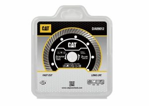 ⁦قرص قطع ماسي توربو كاتربيلر، 125 مم، سماكة 2.4 مم، للخرسانة، أسود وفضي - DA09012⁩ - الصورة ⁦2⁩