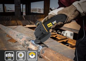 صاروخ جلخ كاتربيلر، 5 بوصة، 1200 واط، أسود - DX36 - Image 3