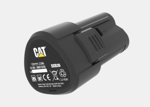 بطارية كاتربيلر، 12 فولت، 2 أمبير ساعة، أسود - DXB26 - Image 3