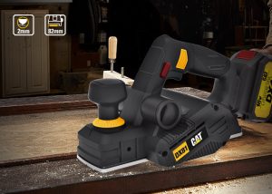 منشار دائري كاتربيلر، 18 فولت، 82 ملم، بدون بطارية وشاحن، أسود - DX81B - الصورة 3