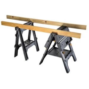 ⁦طاولة عمل كاتربيلر مع ملزمة، سعة 136 كجم، 788×635 مم، أسود - DH1005⁩ - الصورة ⁦3⁩