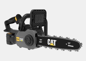 منشار سلسلة كهربائي كاتربيلر، 18 فولت، أسود - DG230 - Image 3