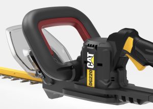 مقص شجيرات كاتربيلر، 18 فولت، 25 مم، 2.8 كجم، أسود وأصفر - DG220 - Image 3