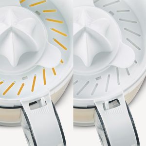 عصارة برتقال ستانلس ستيل سيفرين، 1 لتر، 40 واط، أبيض - 3535 - Image 3