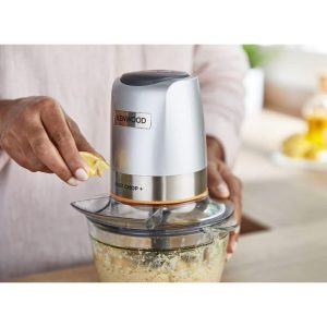 ⁦مفرمة صغيرة كينوود، 600 مل، 500 واط، أبيض - CHP62.400SI⁩ - الصورة ⁦4⁩