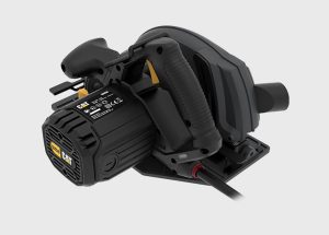 منشار دائري كاتربيلر، 2100 واط، 185 مم، أسود - DX56 - Image 4