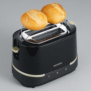 محمصة خبز عمودية سيفرين، 800 واط، أسود وستانلس ستيل - 2290 - Image 4