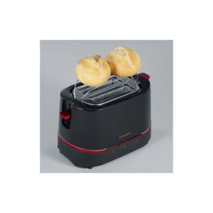 محمصة خبز عمودية سيفرين، 800 واط، أسود وأحمر - 2292 - Image 4