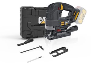 ⁦منشار ترددي كاتربيلر، 18 فولت، أسود - DX51B⁩ - الصورة ⁦5⁩