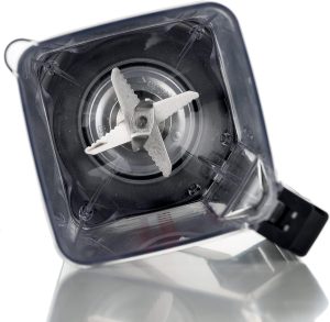 ⁦خلاط عالي القدرة كينوود، 3 لتر، 1500 واط، ساخن-بارد، 6 شفرات، فضي وأسود - BLM92.920SS⁩ - الصورة ⁦6⁩