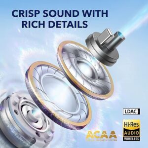 سماعات أذن ساوندكور سليب A20، من أنكر، أبيض A6611H21 - Image 16