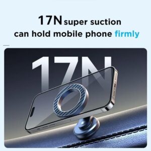 ⁦حامل مغناطيسي للسيارة، من أنكر، فضي A9101h41⁩ - الصورة ⁦2⁩