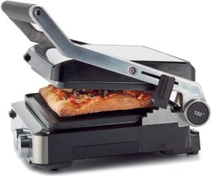 شواية كهربائية كينوود، 2000 واط، فضي وأسود - HGM80.000SS - Image 3