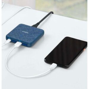 ⁦شاحن أتوم III نحيف 65 وات، من أنكر، أسود A2045L11⁩ - الصورة ⁦5⁩