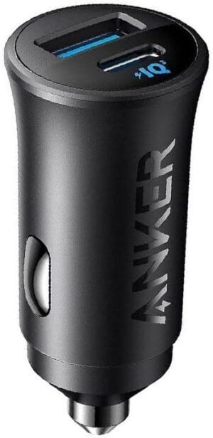 شاحن سيارة بمخرجين تايب سي ويو اس بي 30 وات، من انكر، اسود - A2741H11 - Image 3